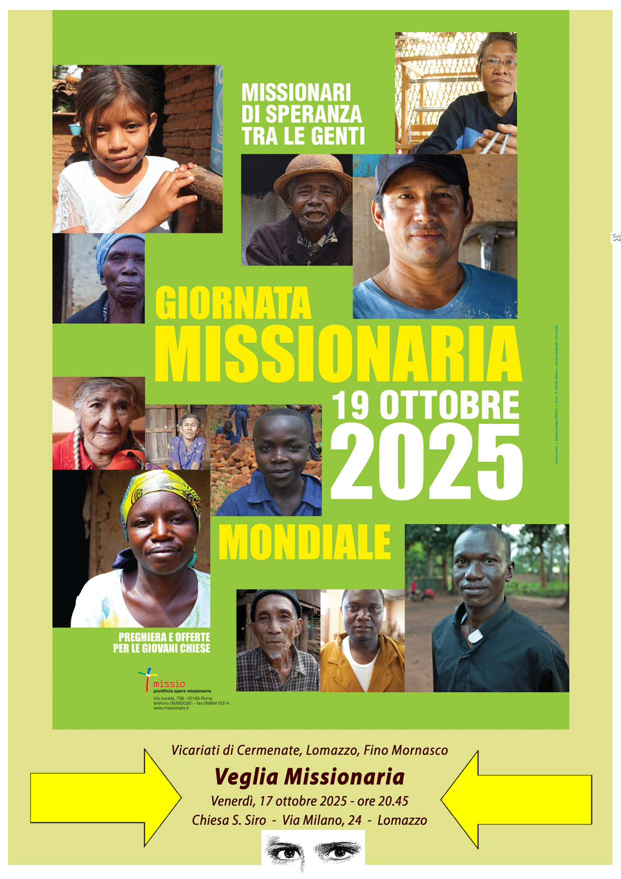 Ottobre Missionario – Veglia