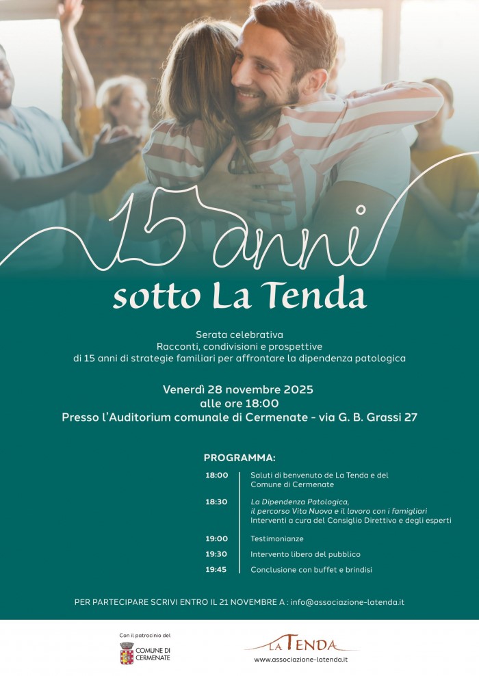 15 Anni sotto La Tenda