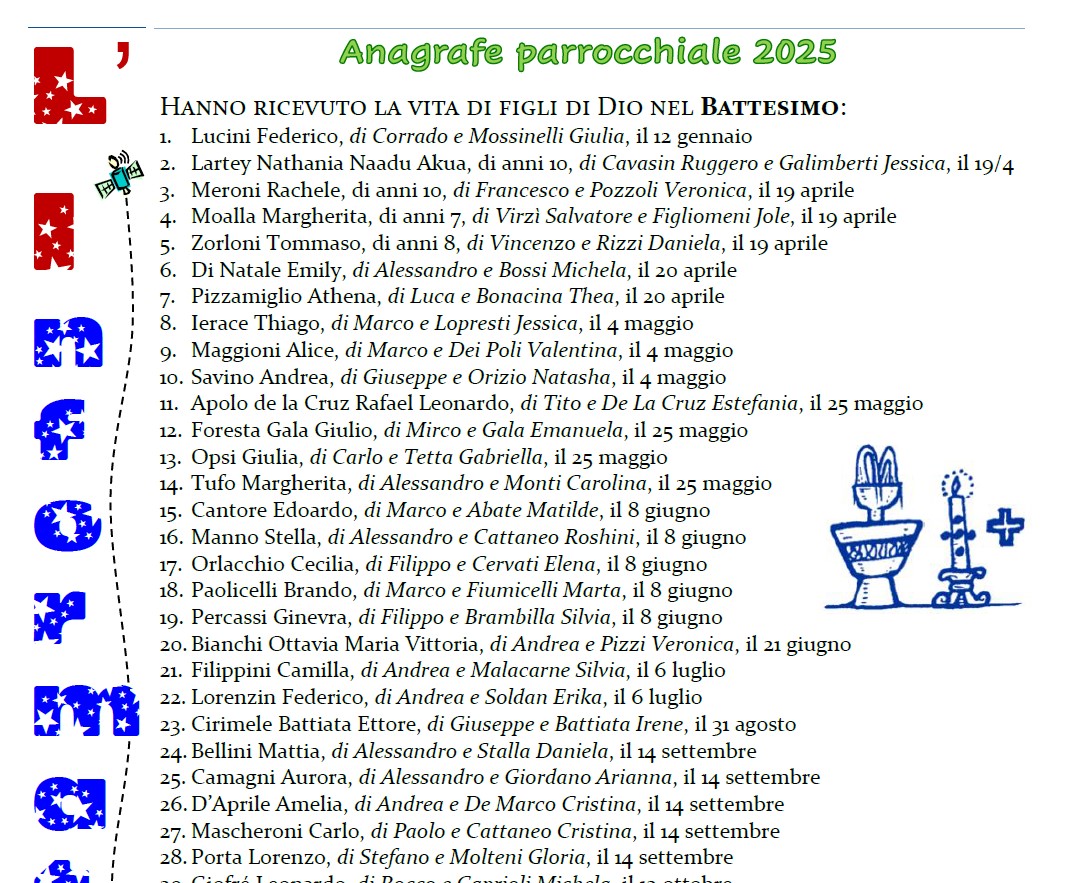 L’Informatore del 28 dicembre – Supplemento