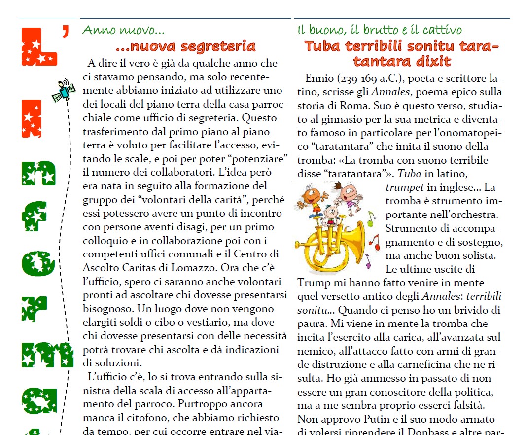 L’Informatore del 11 gennaio 2026