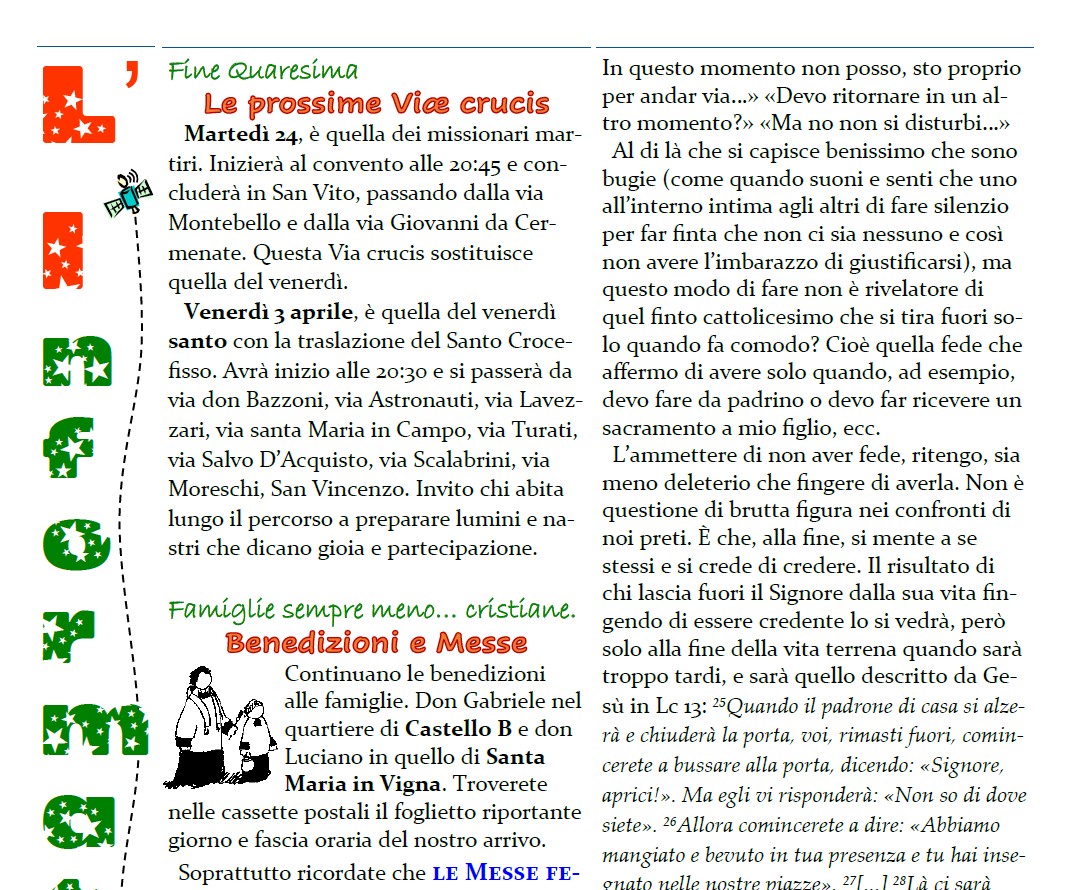 L’Informatore del 22 marzo 2026