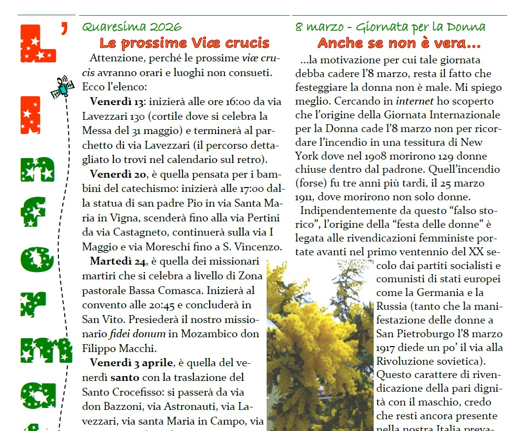 L’Informatore del 8 marzo 2026