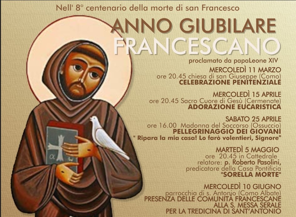 Eventi giubilari in Diocesi