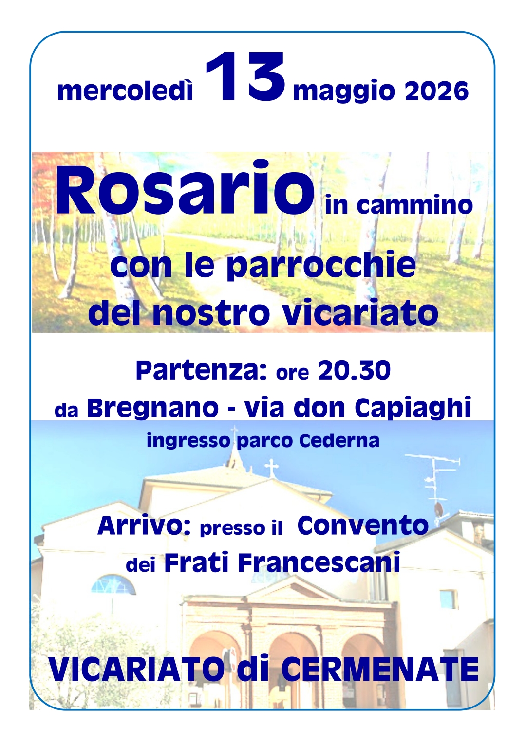 Rosario vicariale (13 maggio)
